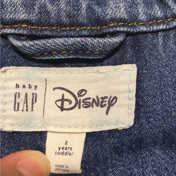 ‼️SOLD‼️Gap Mickey Mouse denim jacket - Picture 3 of 3